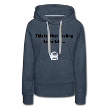 Load image into Gallery viewer, Women's Premium Hoodie - heather denim