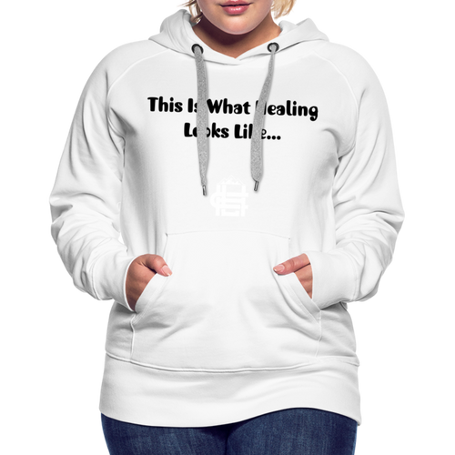 Women's Premium Hoodie - white