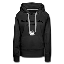 Load image into Gallery viewer, Women&#39;s Premium Hoodie - black
