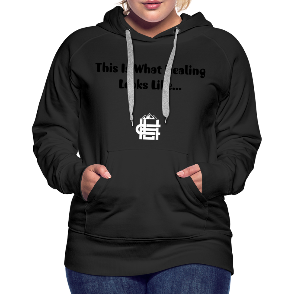 Women's Premium Hoodie - black